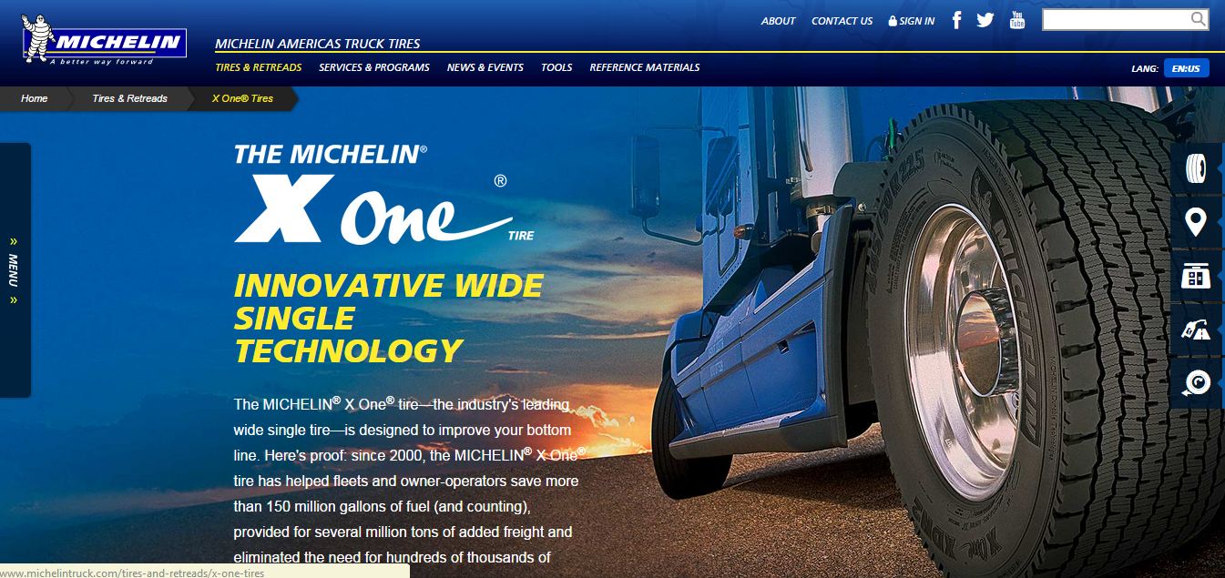 Michelin-Xone-webpage-Lochness-Marketing-SEO